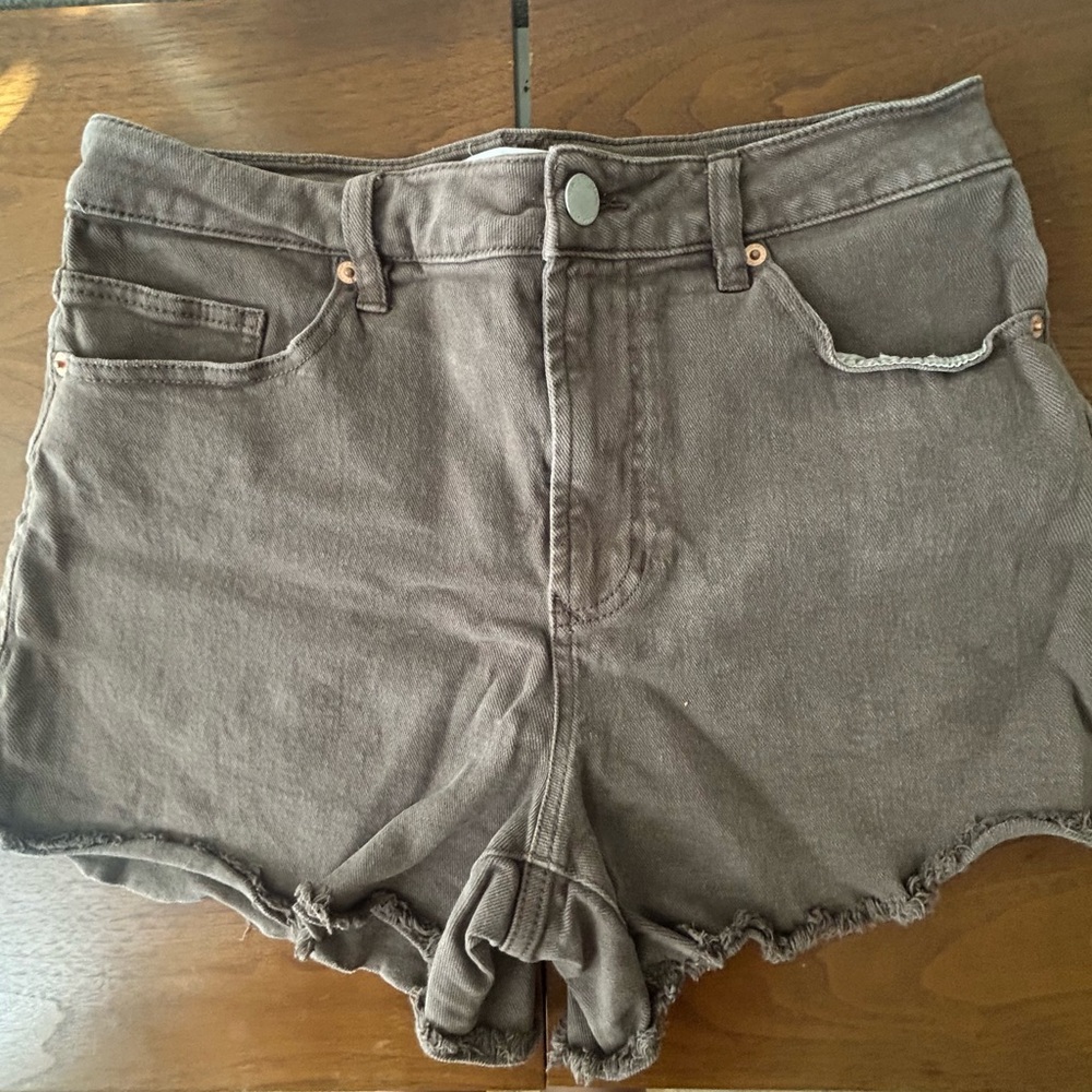 Women's Casual Brown Denim Shorts